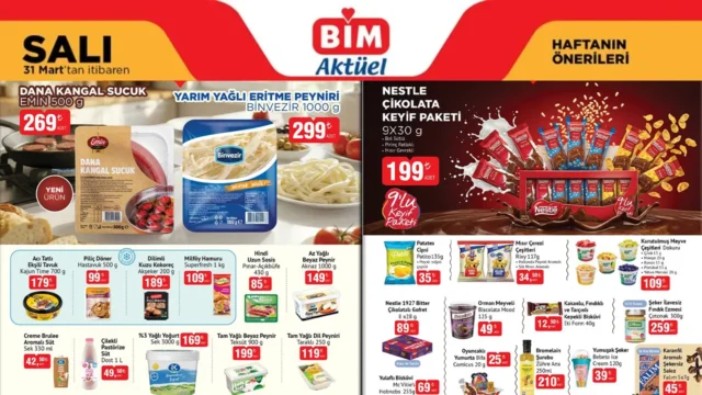 BİM 31 Mart Kataloğu Sosyal Medyayı Salladı! Fakir Kaave Dual Pro 1.499 TL ve Çekmeceli Masa 599 TL ile Geliyor