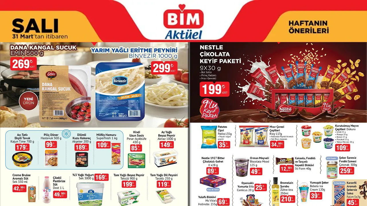 BİM 31 Mart Kataloğu Sosyal Medyayı Salladı! Fakir Kaave Dual Pro 1.499 TL ve Çekmeceli Masa 599 TL ile Geliyor